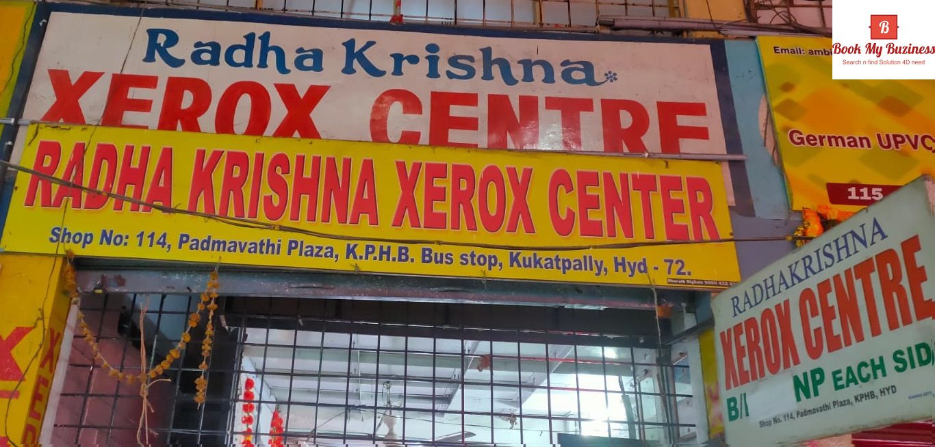 Radha Krishna Xerox and Binding